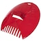 Gardenised Decorative Pair of Leaf Scoops, Hand Rakes for Lawn and Garden Cleanup, Red QI003286.RD - alternate 10